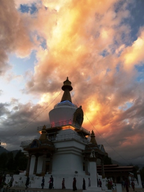 Memorial chorten in Thimphu